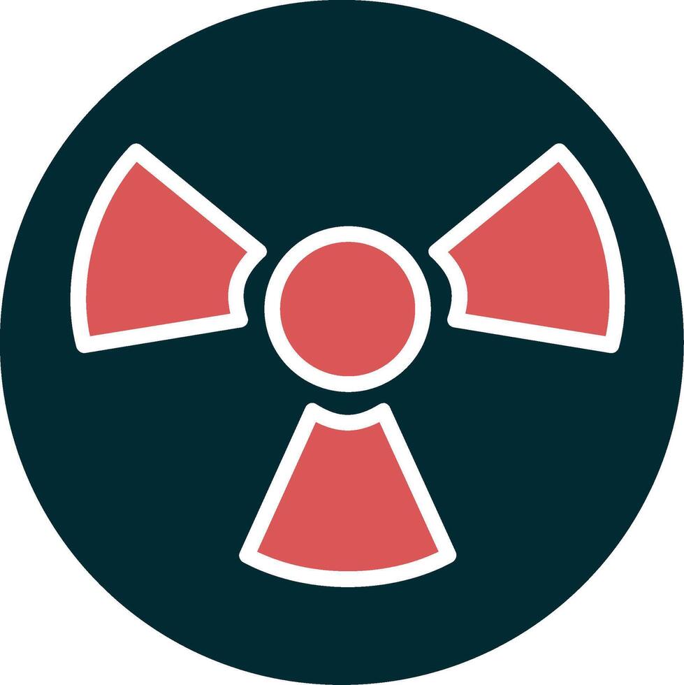 Radiation Vector Icon