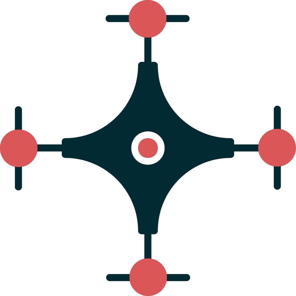 icono de vector de dron