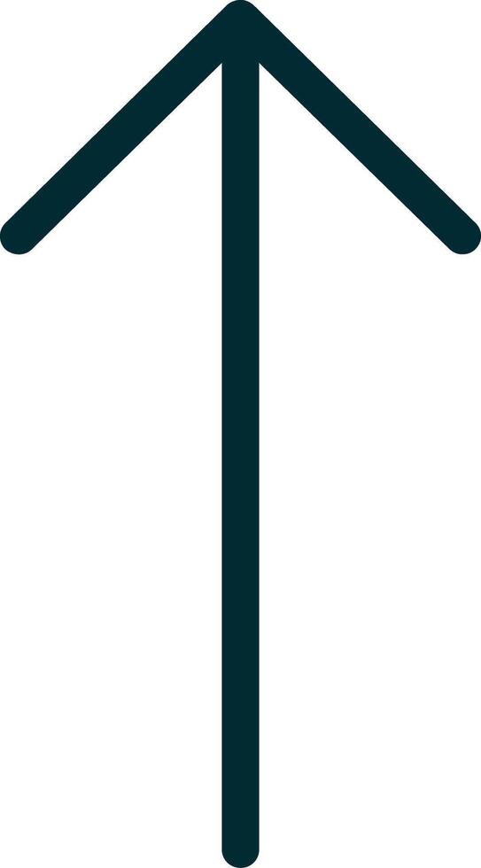 Up Arrow Vector Icon
