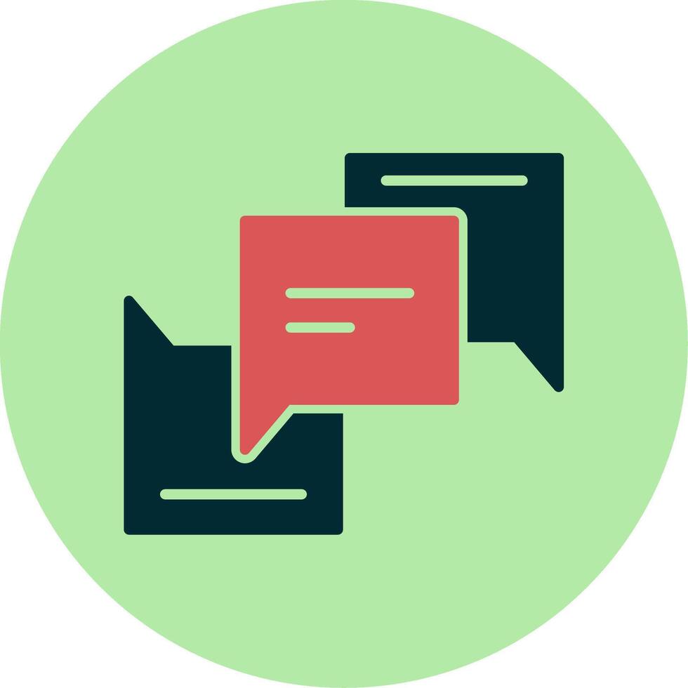 Speech Bubbles Vector Icon