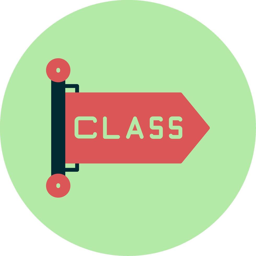 icono de vector de clase