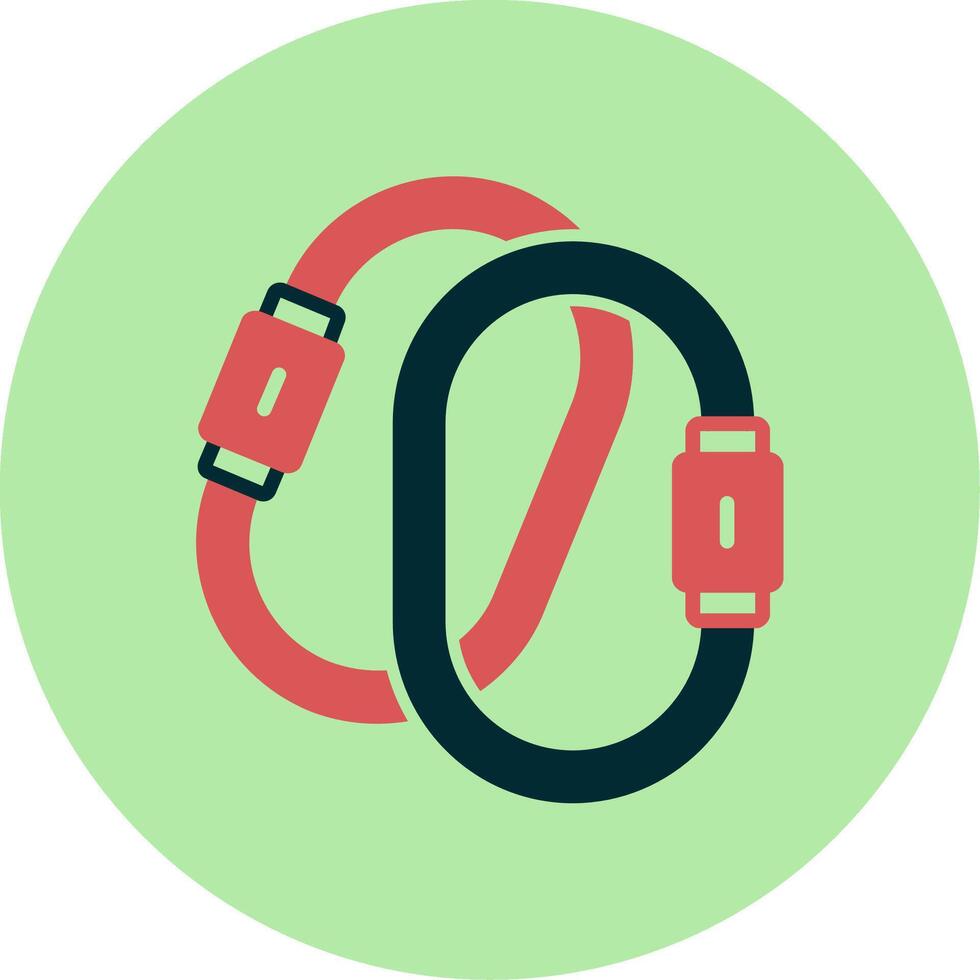 Carabiner Vector Icon
