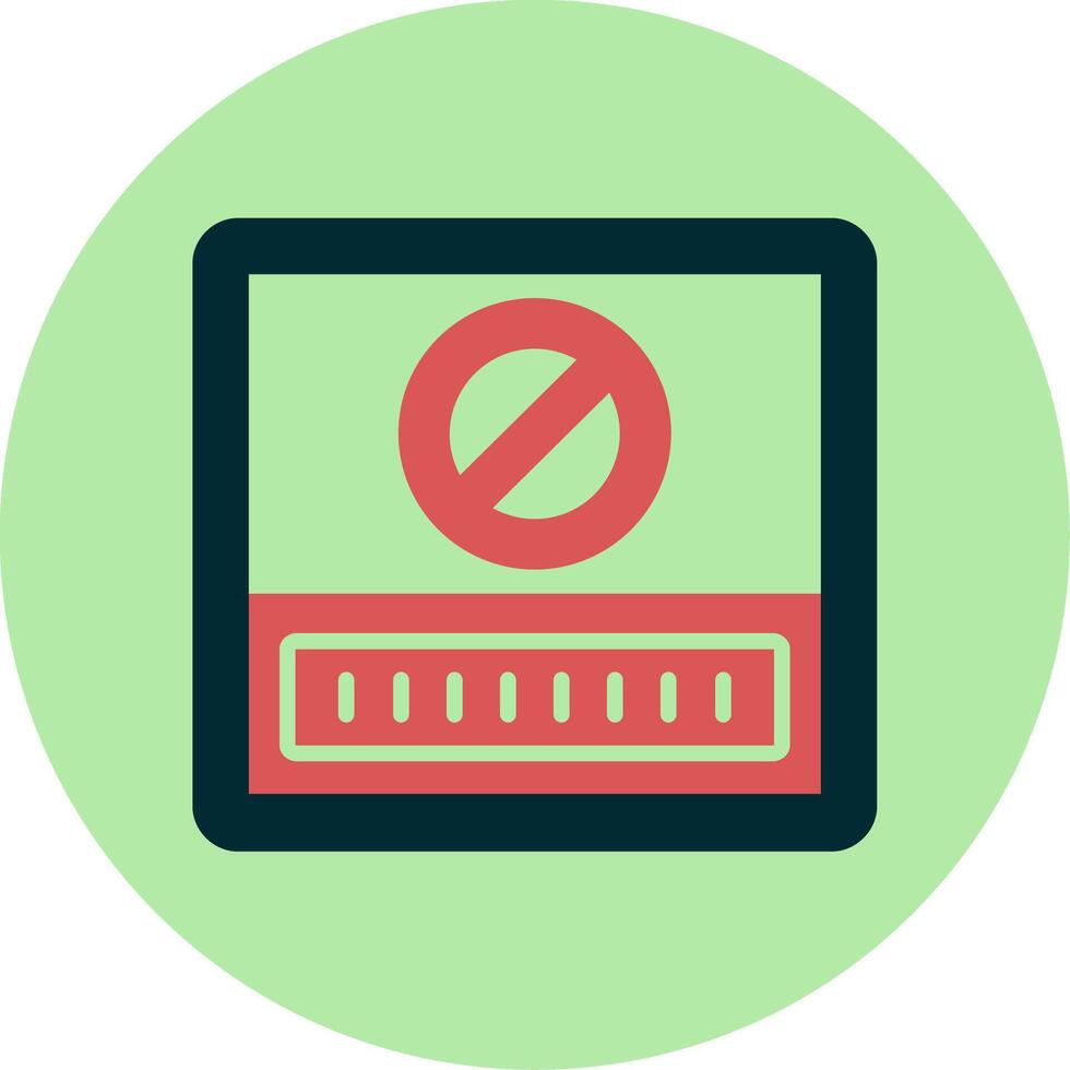 Stop Vector Icon