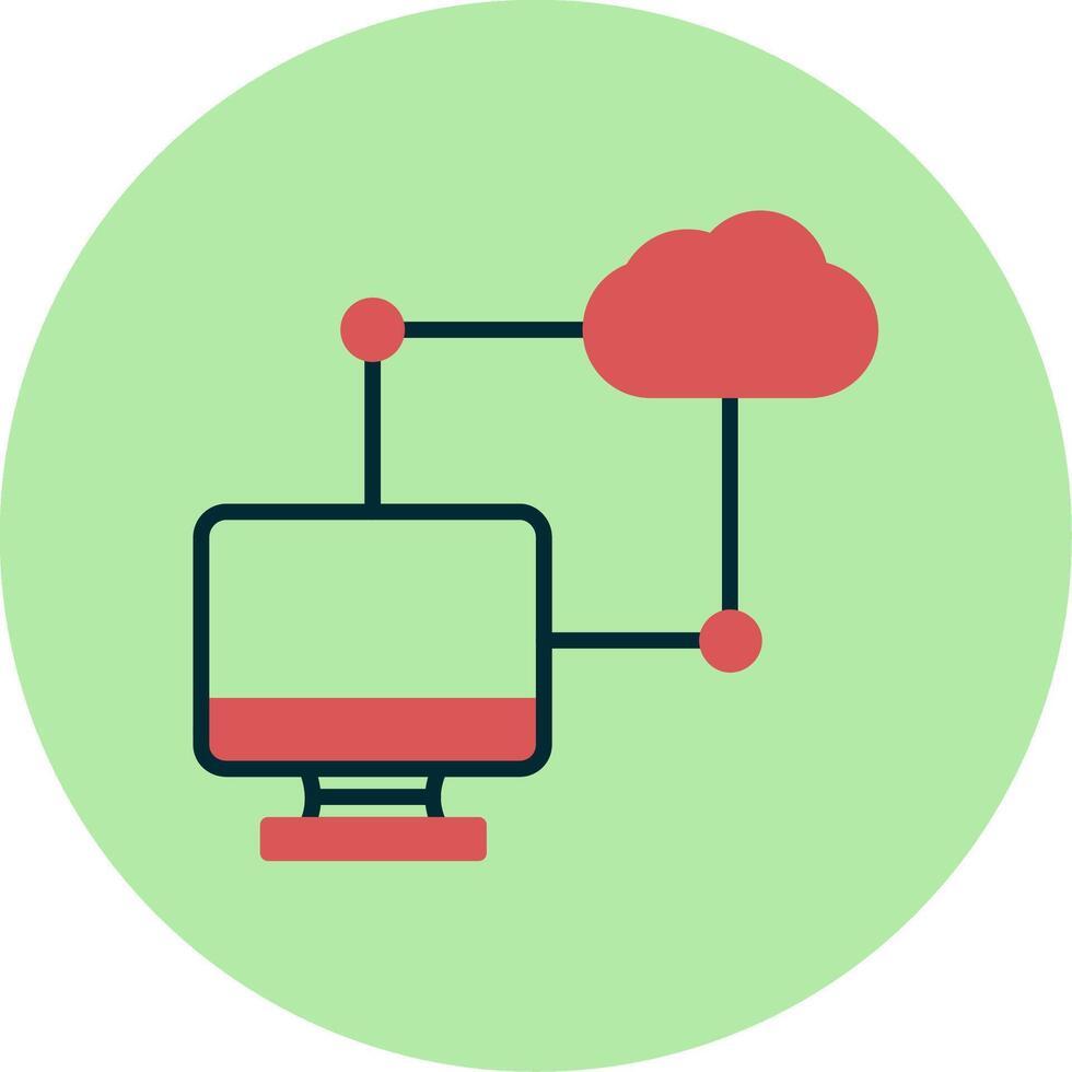 Data Transfer Vector Icon