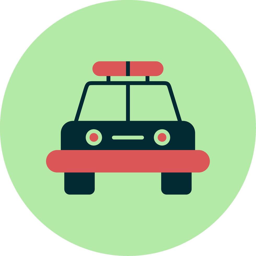 Police Car Vector Icon