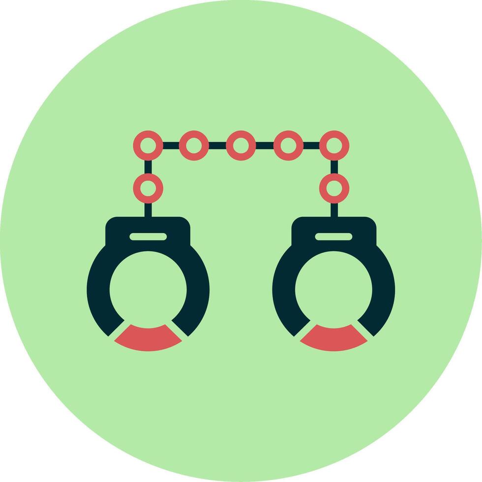 Handcuffs Vector Icon