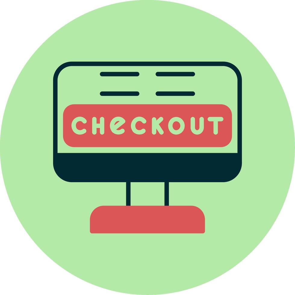 Checkout Vector Icon