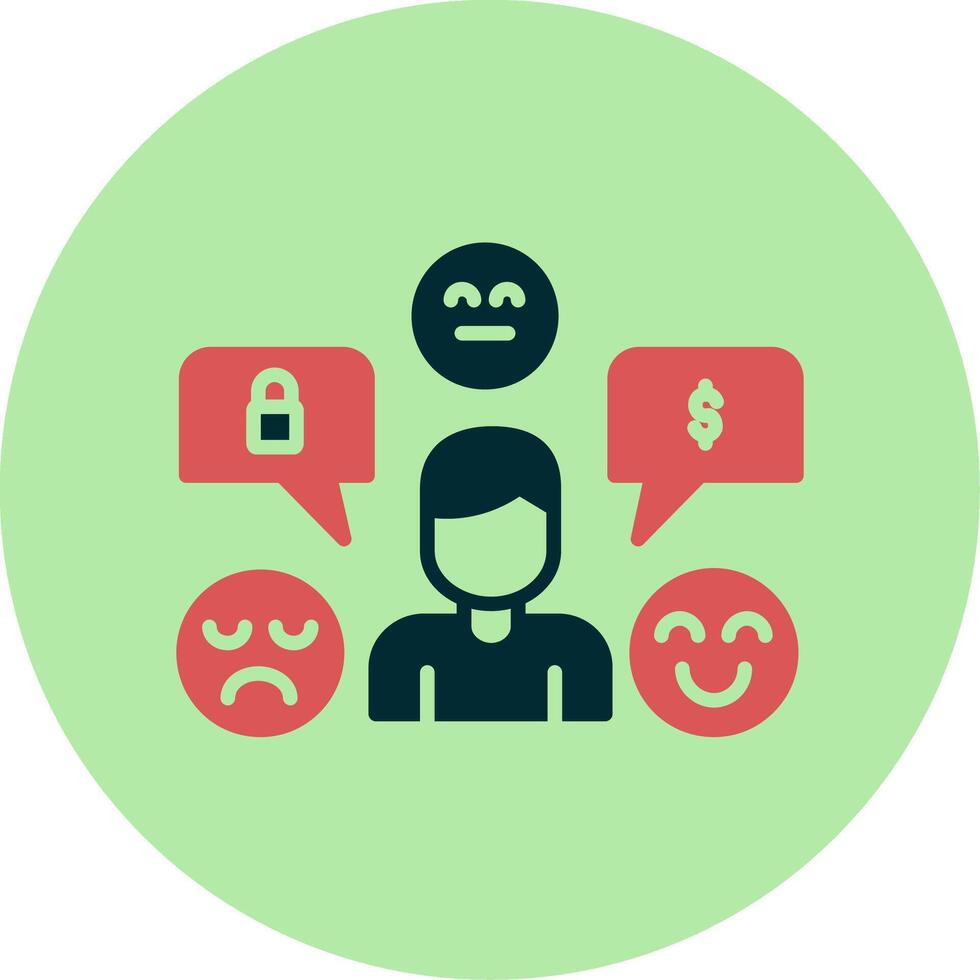 Customer Behavior Vector Icon