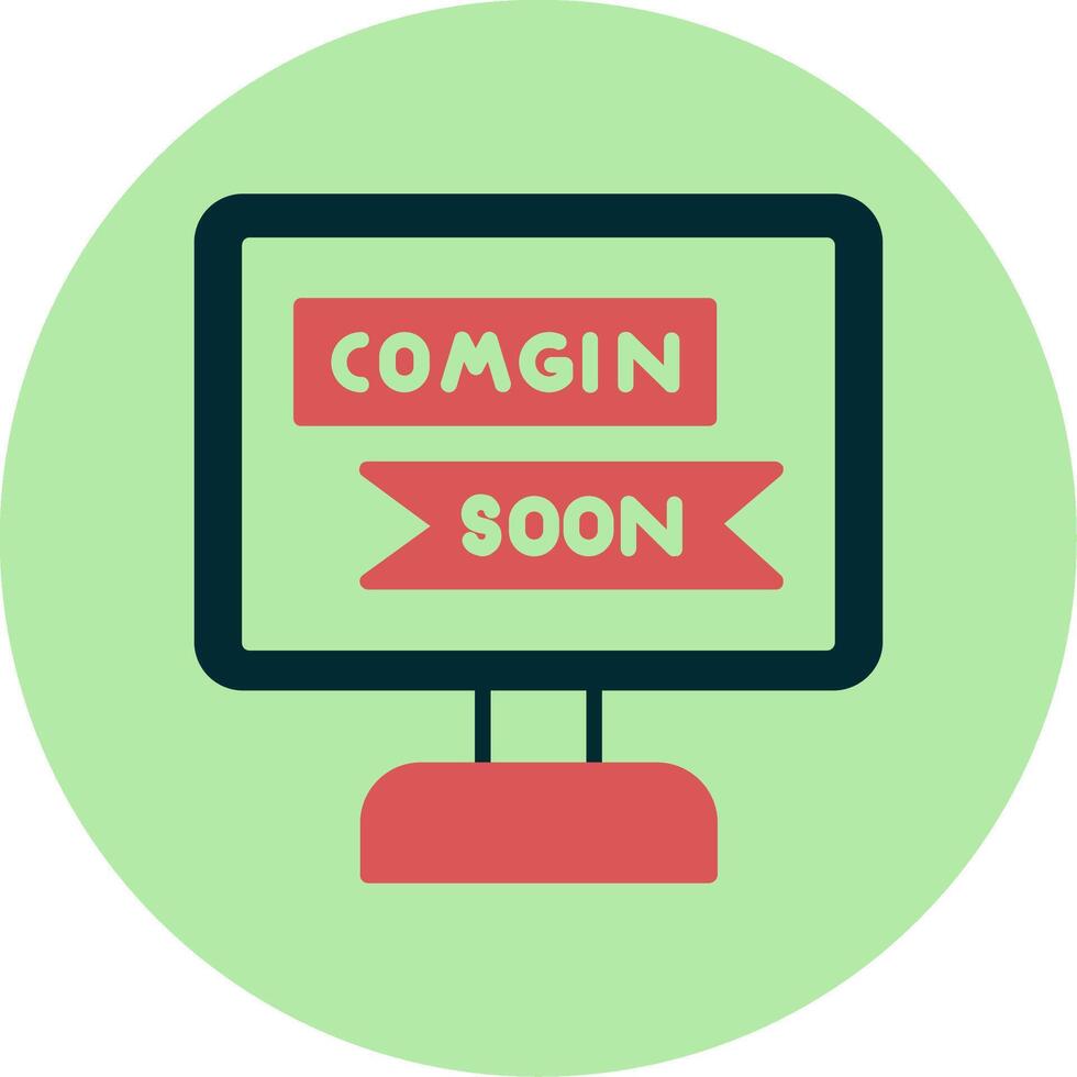 Coming Soon Vector Icon