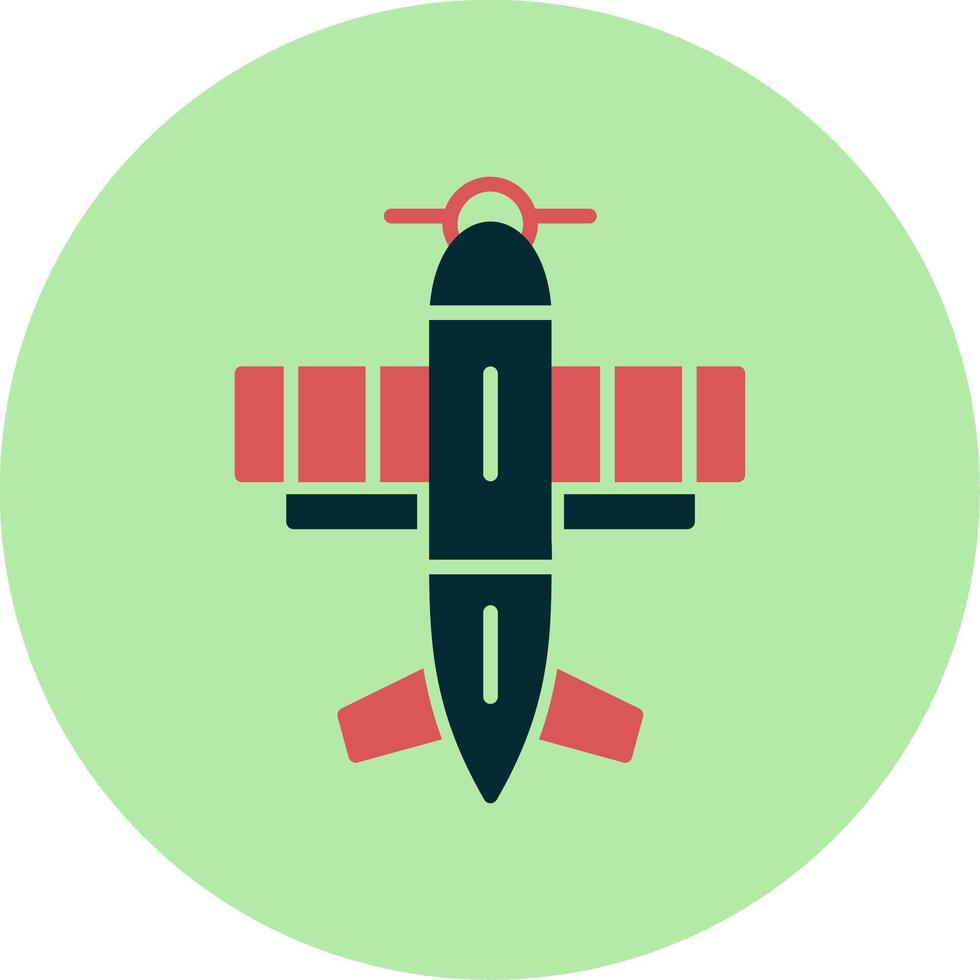 Biplane Vector Icon