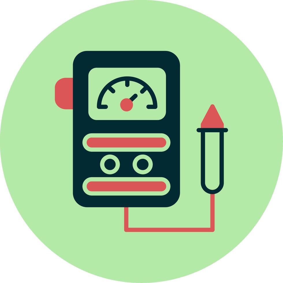 Voltmeter Vector Icon