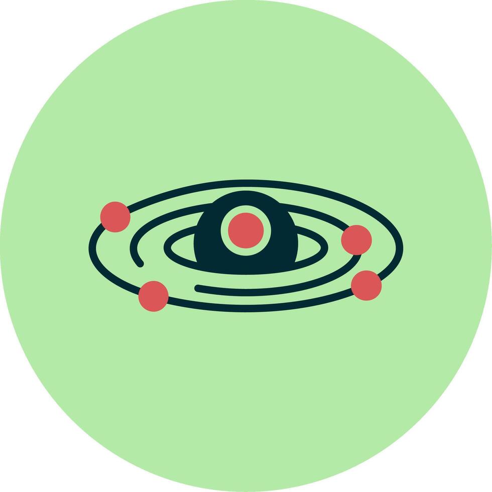 Black Hole Vector Icon