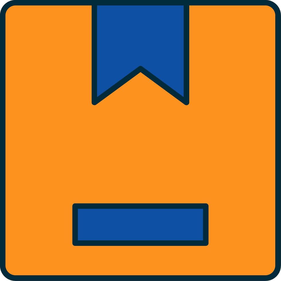 Supplies Line Filled Two Colors Icon vector