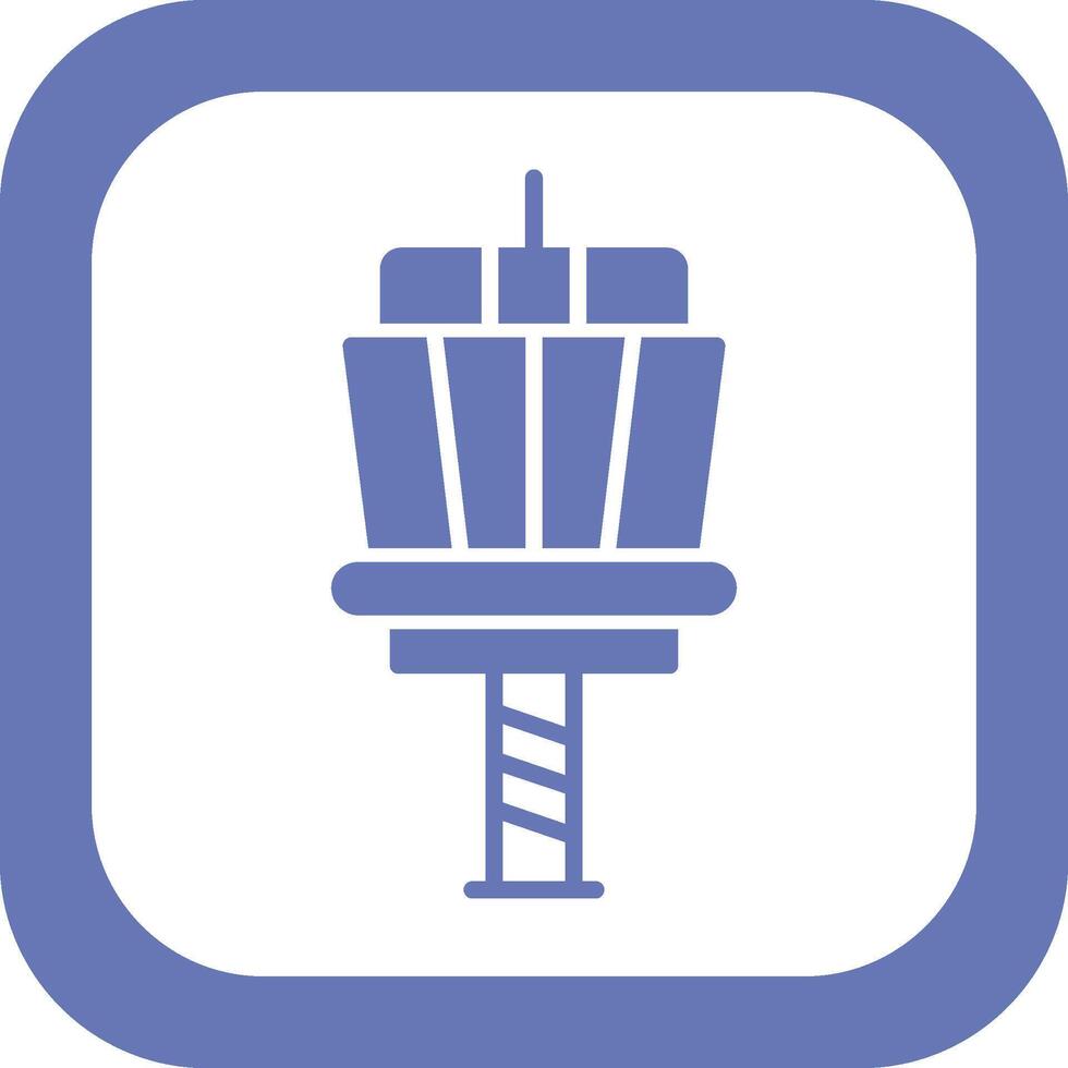 Control Tower Vector Icon