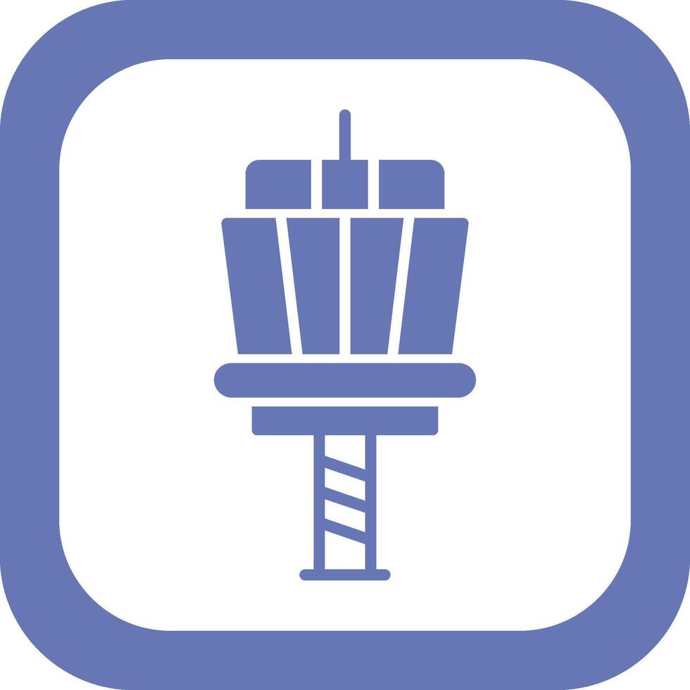 icono de vector de torre de control