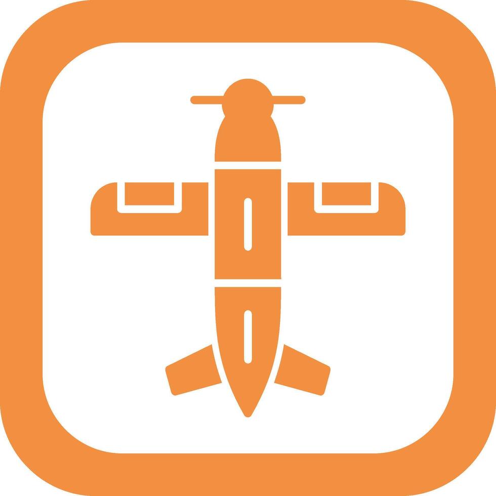 Monoplane Vector Icon