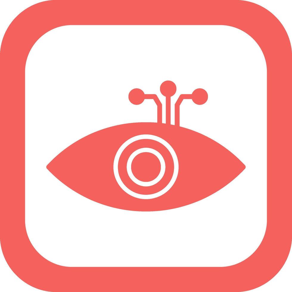 icono de vector de ojo