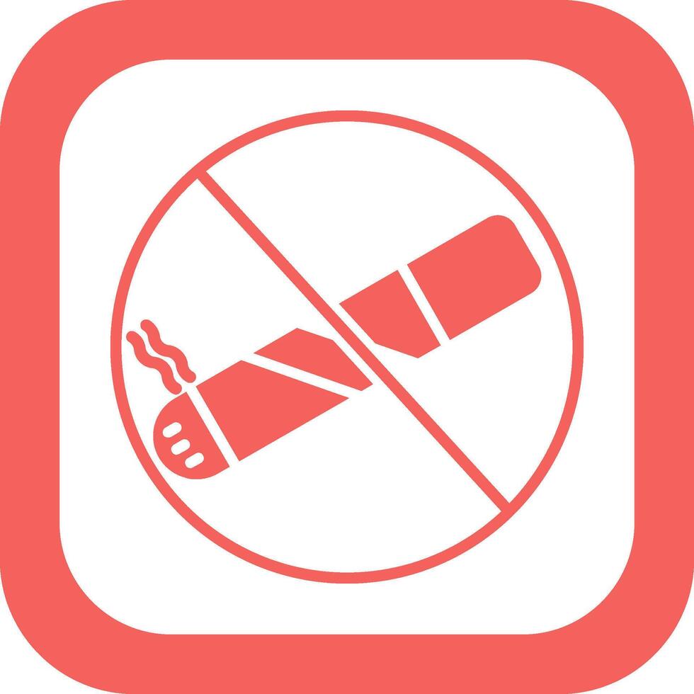 No Smoking Vector Icon