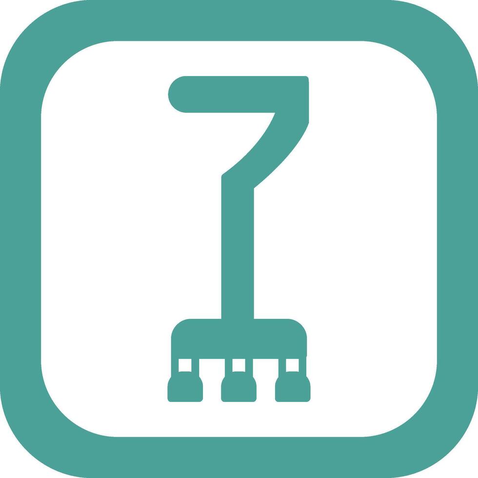 Walking Stick Vector Icon