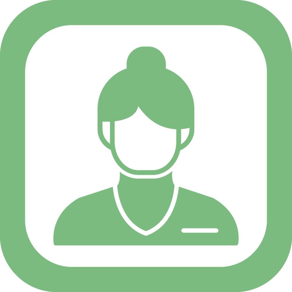 Lady Doctor Vector Icon