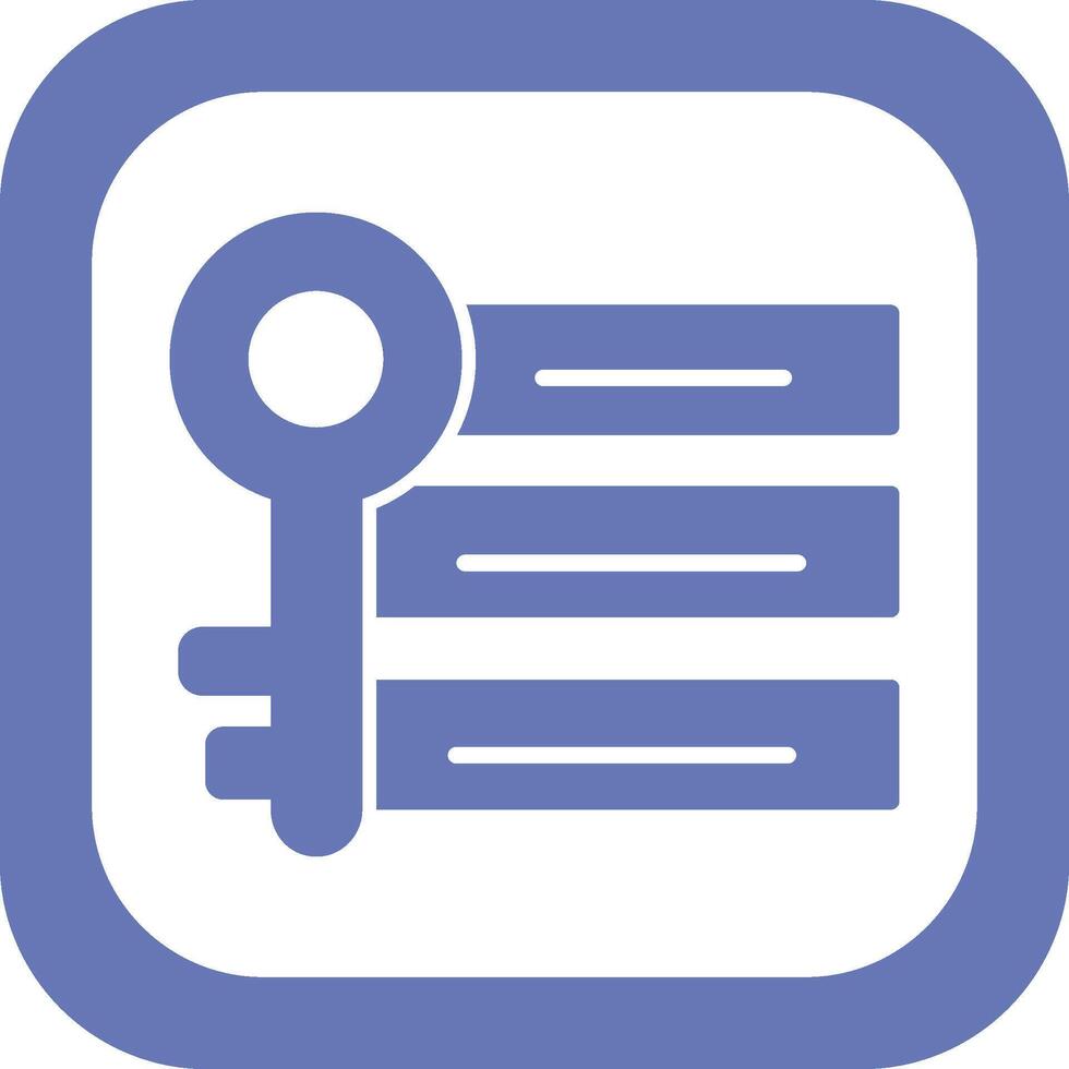 Keyword Vector Icon