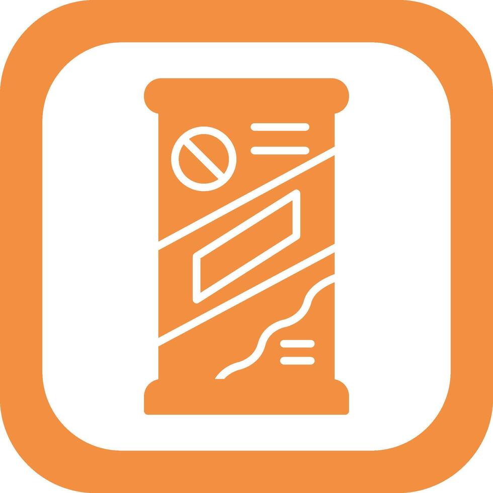 Roll Up Vector Icon