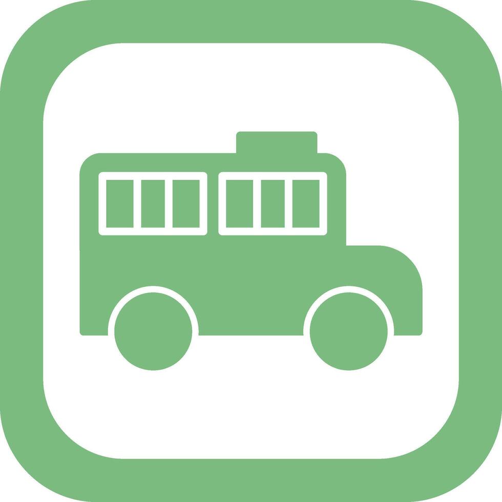 Prison Bus Vector Icon