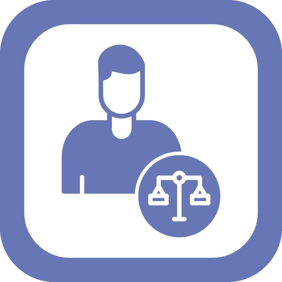 Lawyer Vector Icon