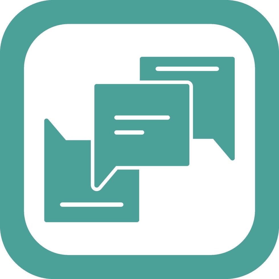Speech Bubbles Vector Icon