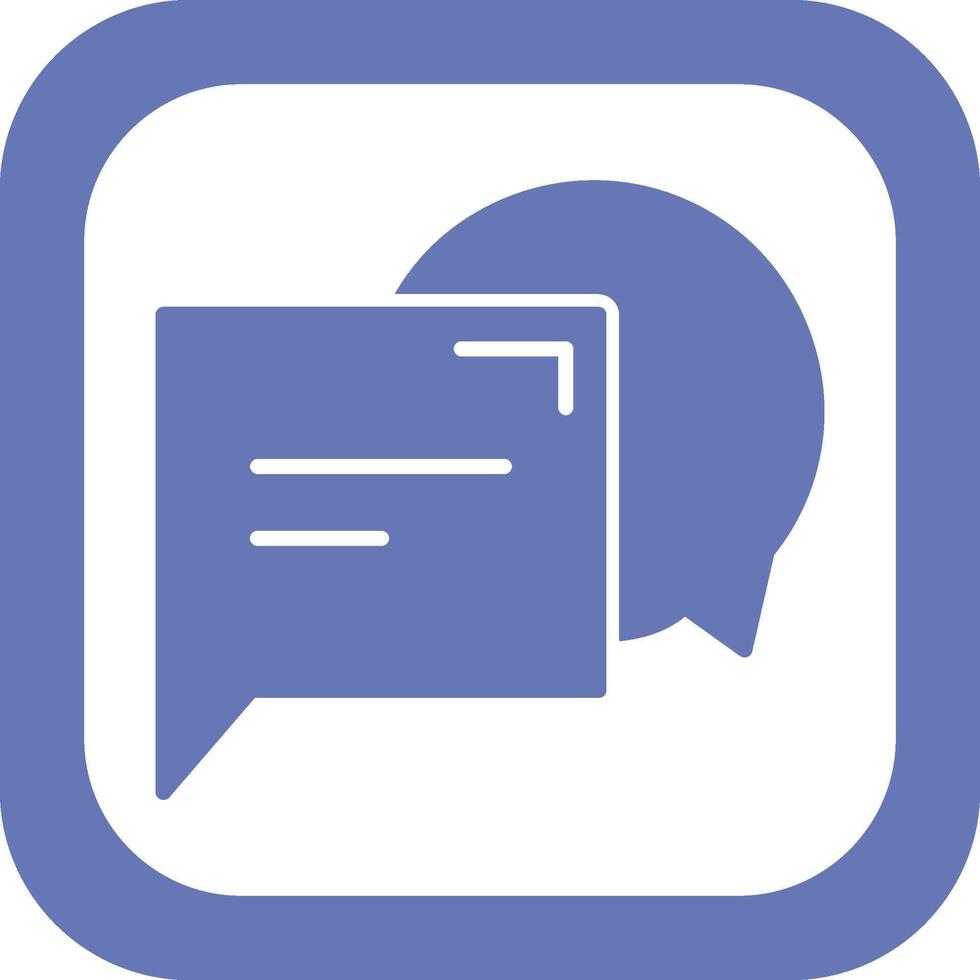 Speech Bubbles Vector Icon