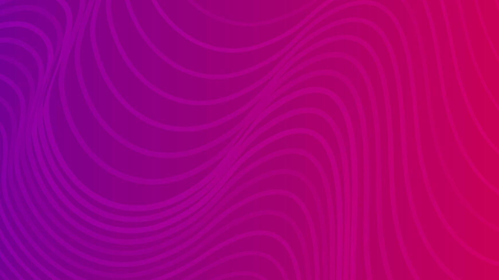 Modern colorful gradient background with wave lines vector