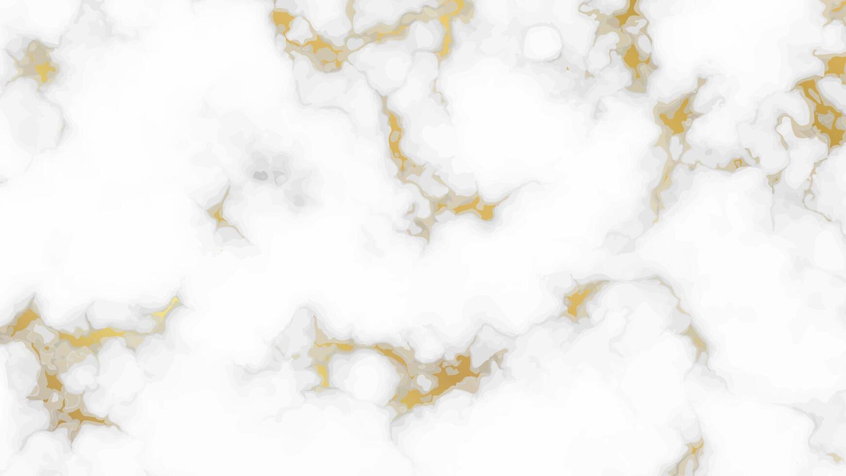 Gold marble texture background vector