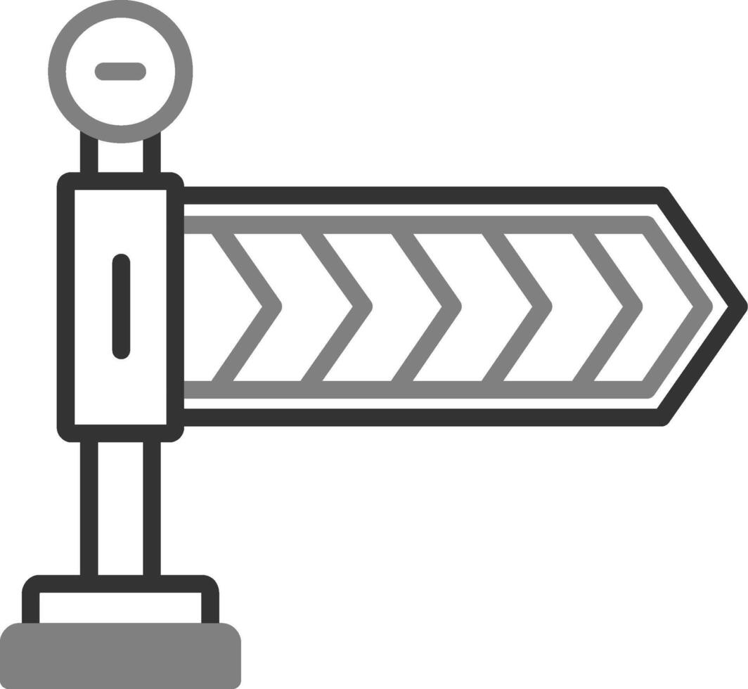 Roadblock Vector Icon