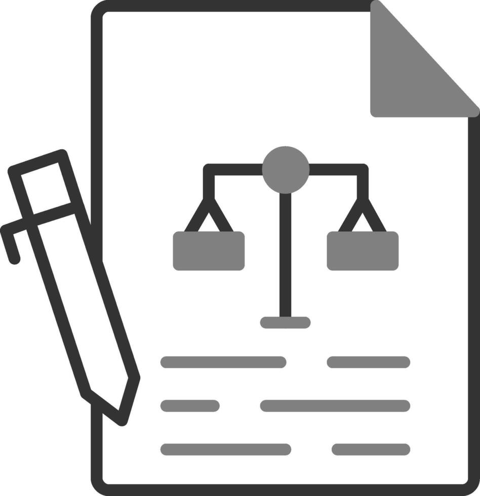 Contract Vector Icon