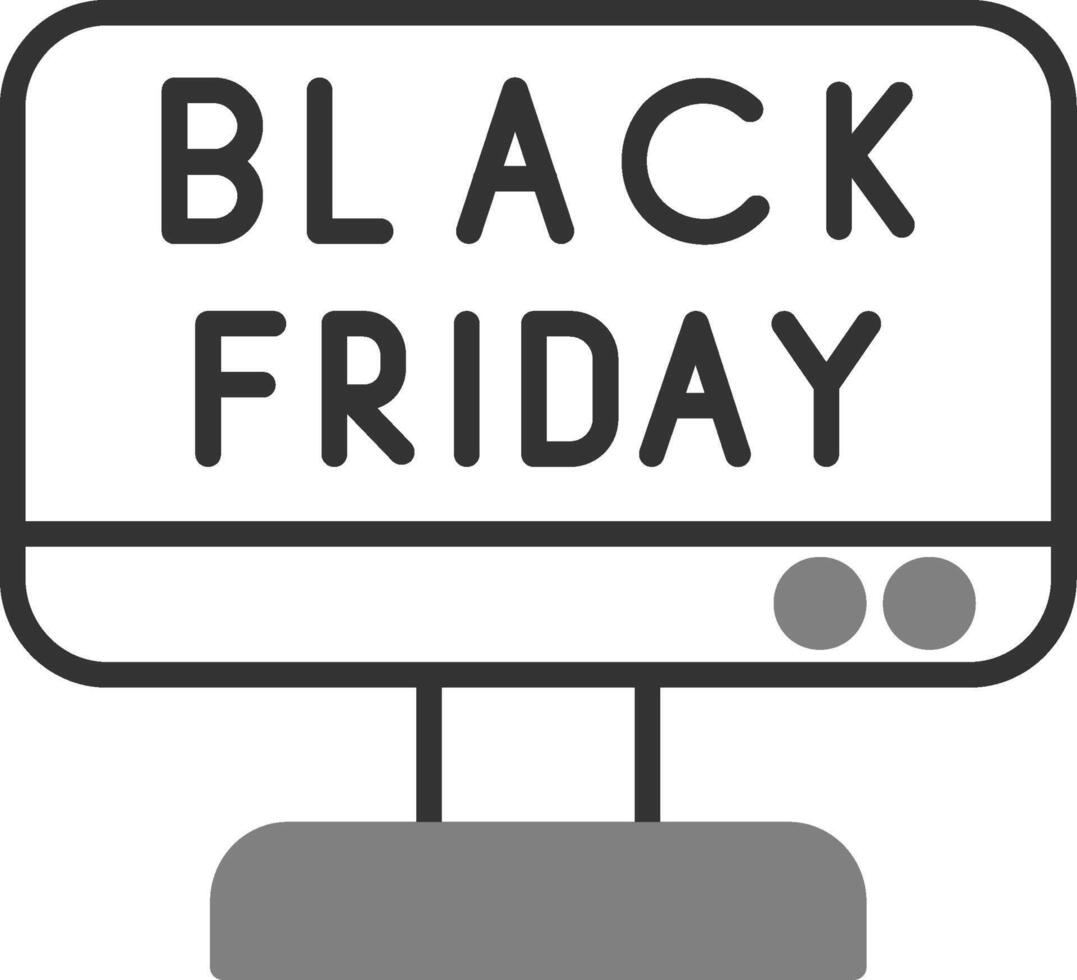 Black Friday Vector Icon