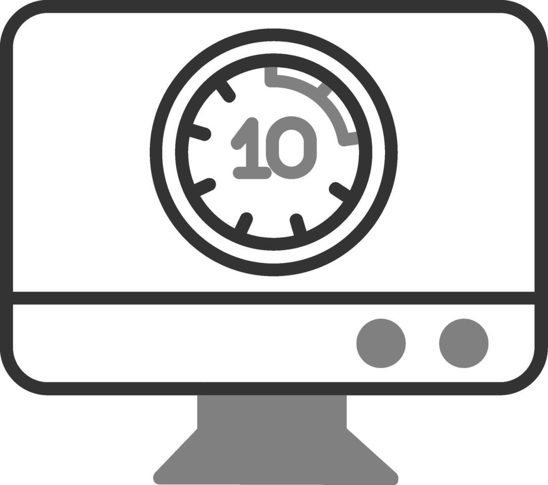 Monitor Vector Icon