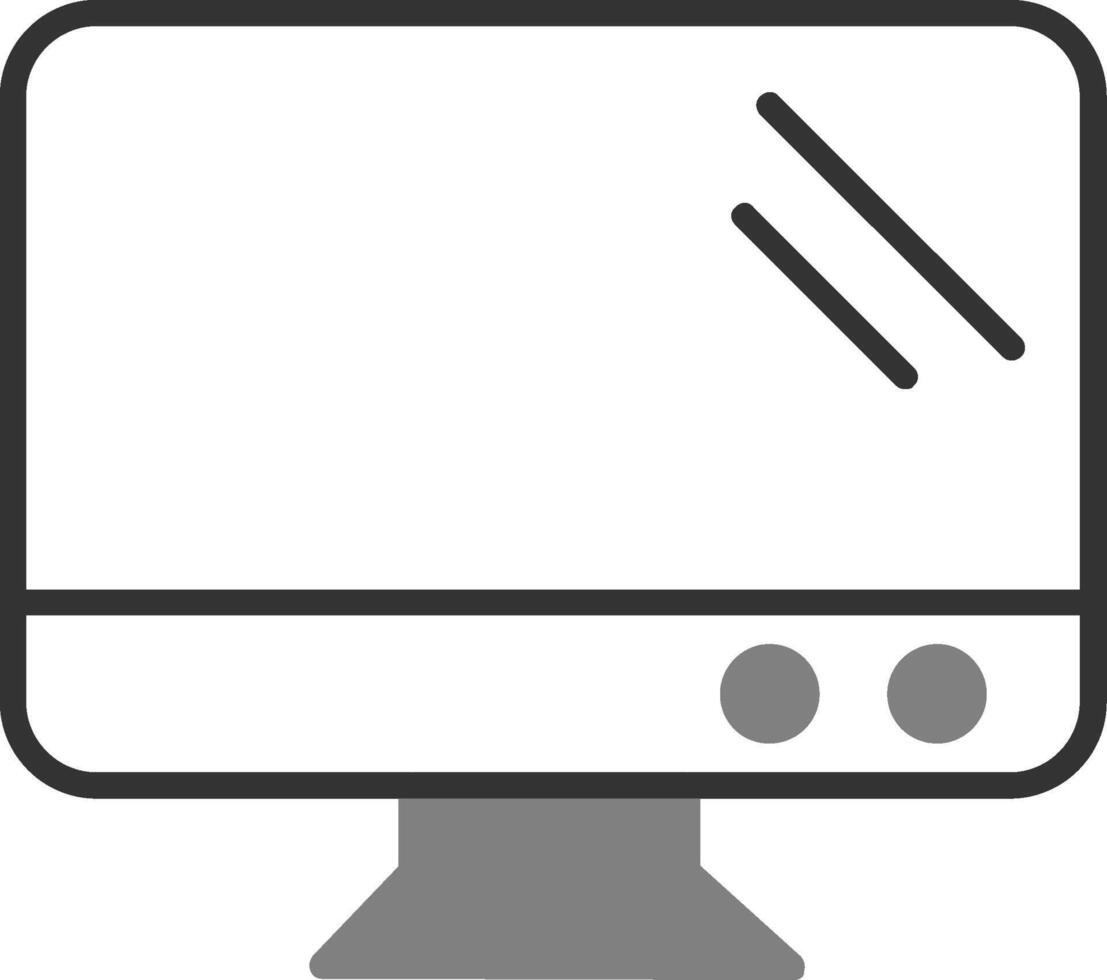 Monitor Vector Icon