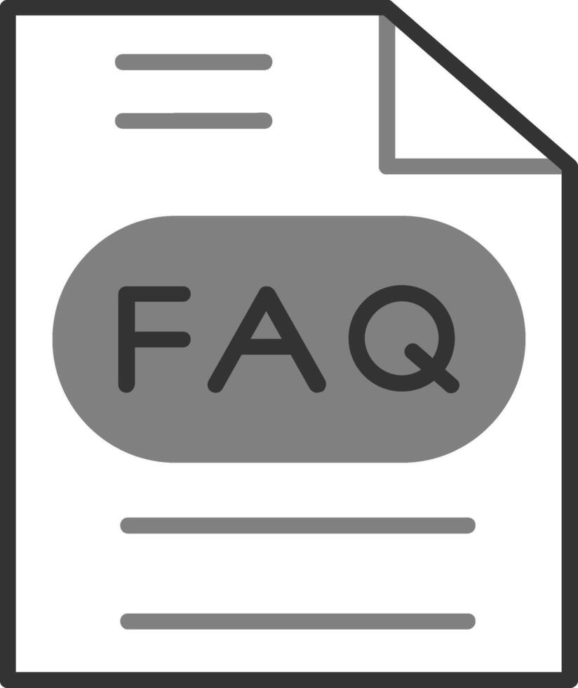 Faq Vector Icon