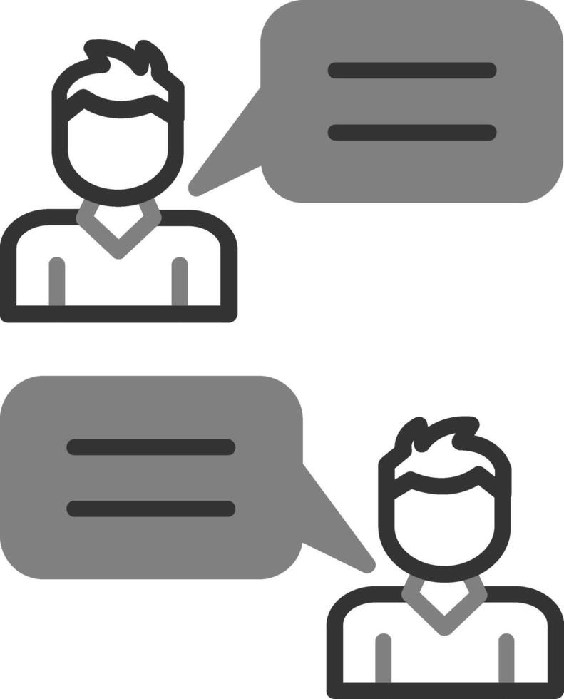 Conversation Vector Icon