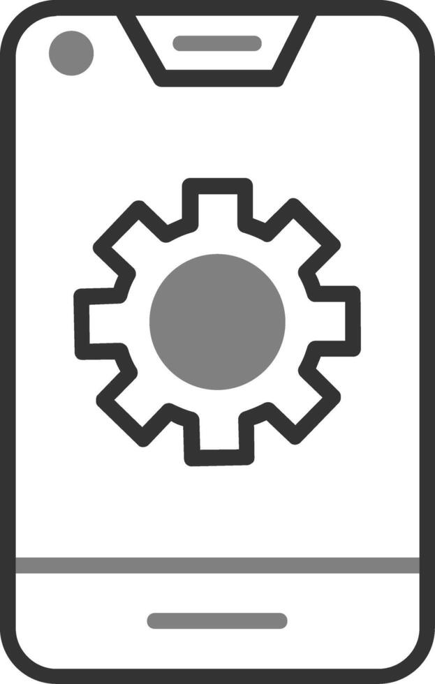 Smartphone Settings Vector Icon