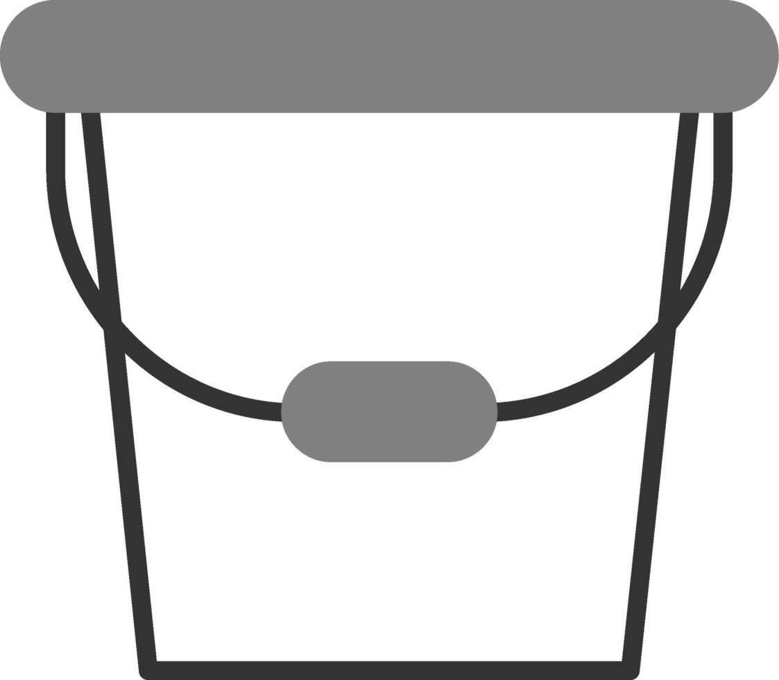 Water Bucket Vector Icon