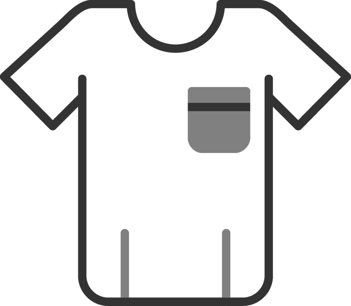 icono de vector de camiseta