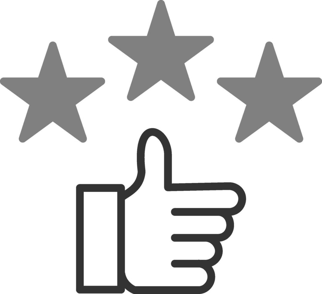 Rating Vector Icon