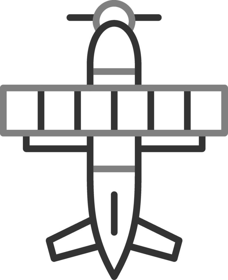 Biplane Vector Icon