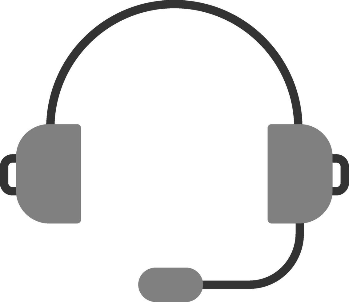 icono de vector de auriculares