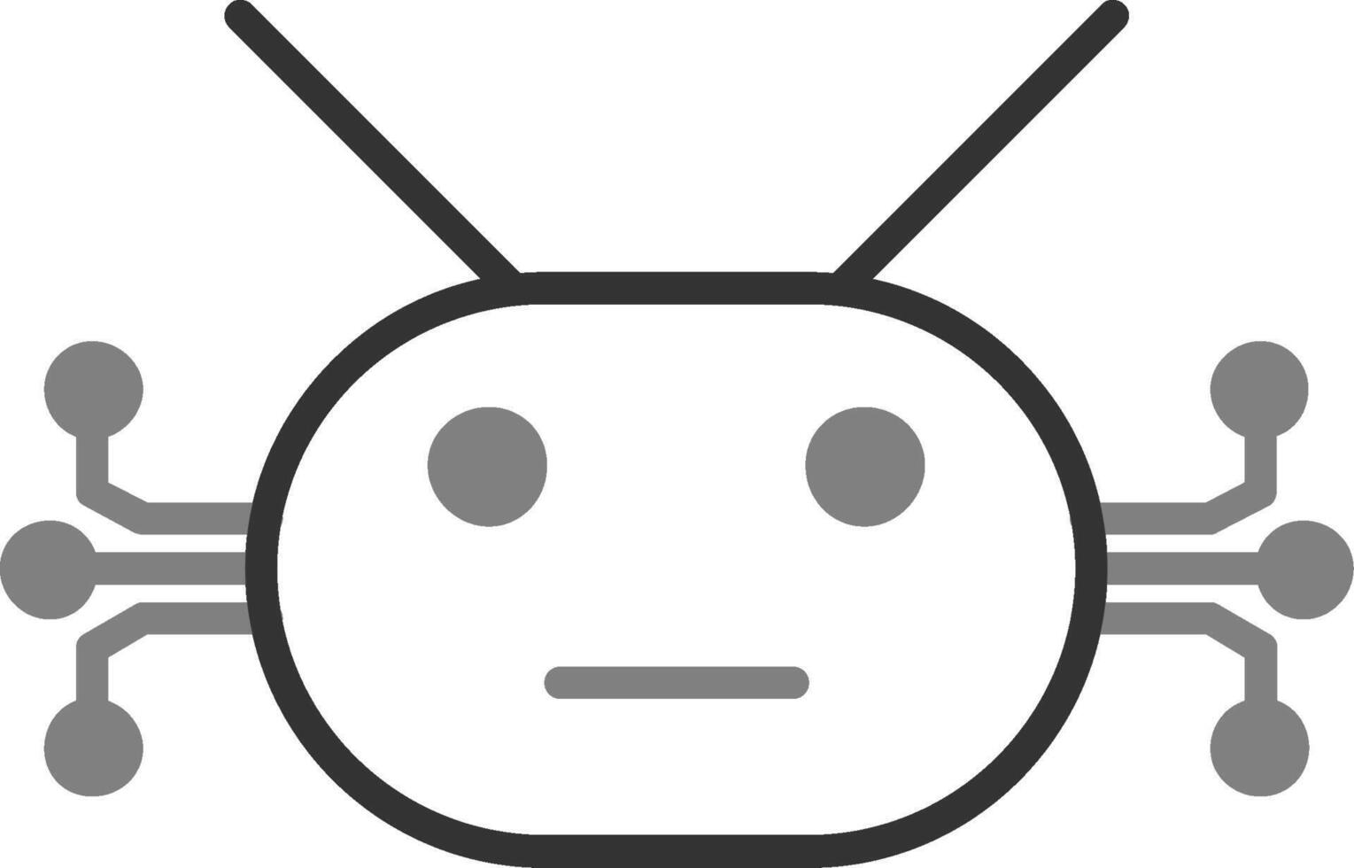 Cyborg Vector Icon