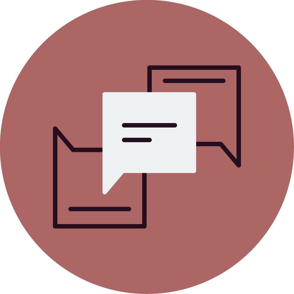 Speech Bubbles Vector Icon