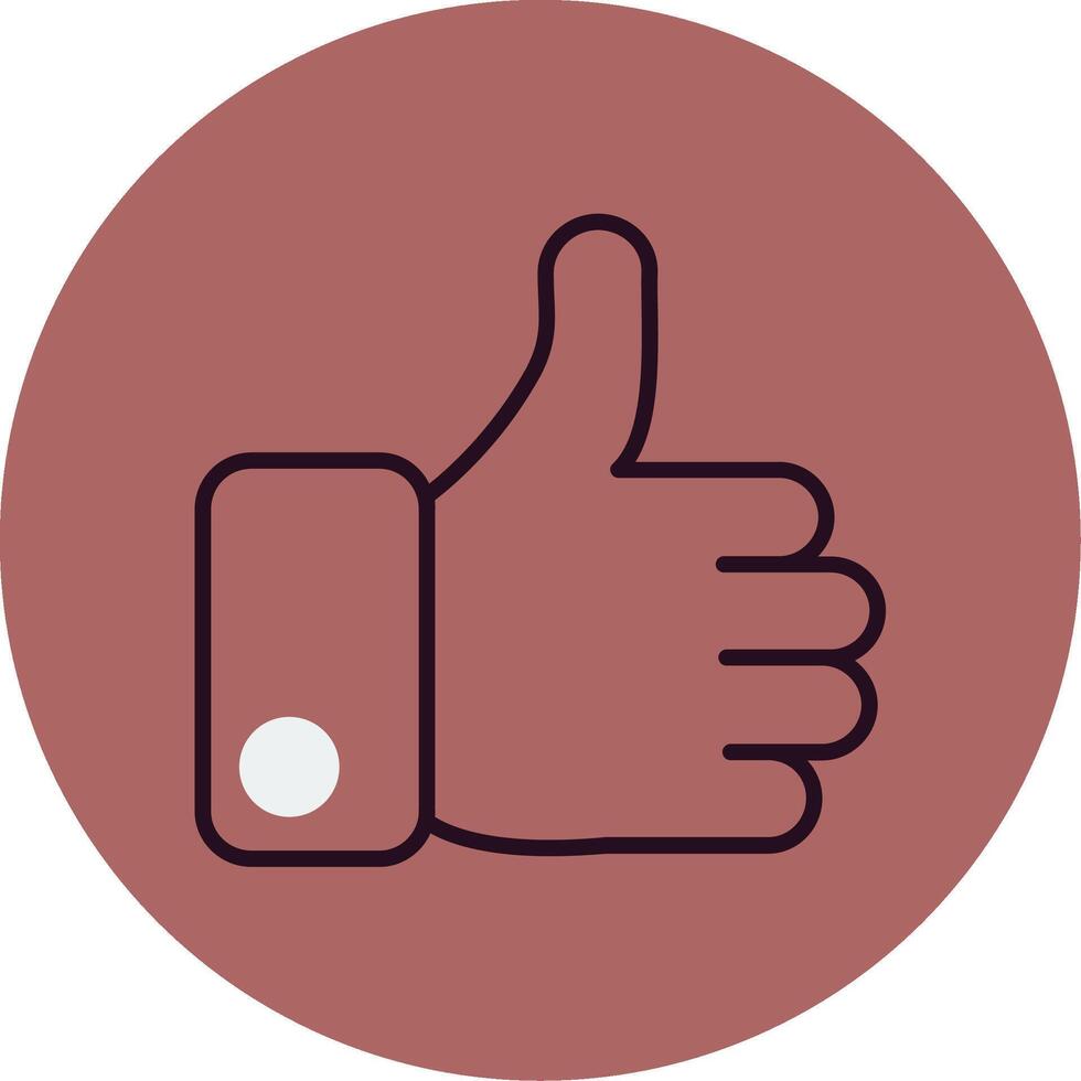 Thumbs Up Vector Icon