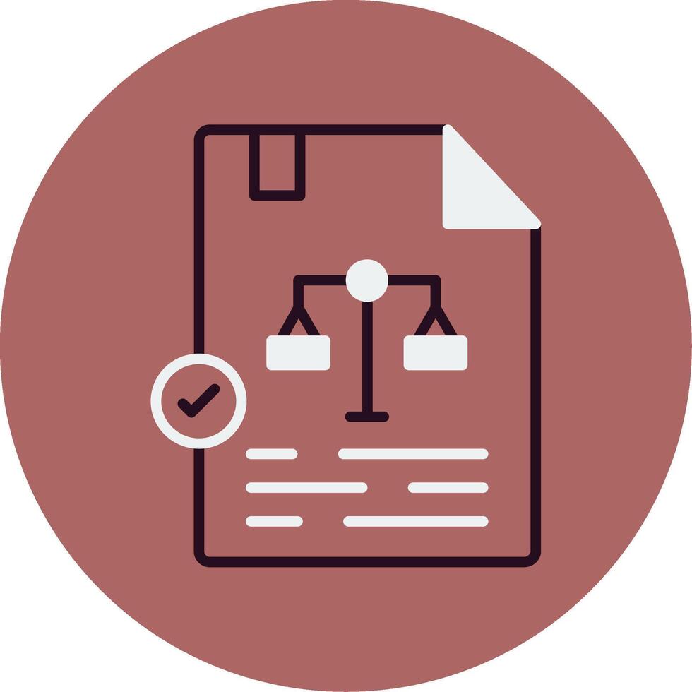 Legal Vector Icon