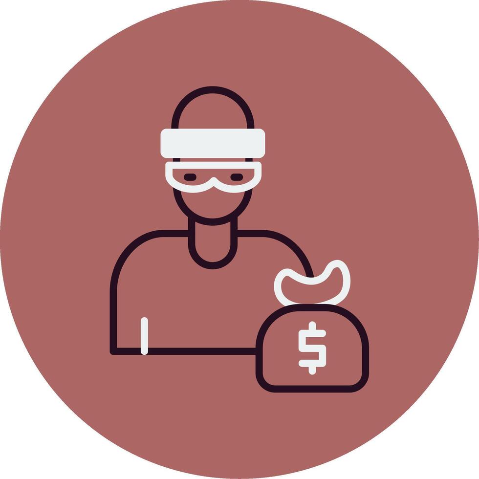Burglar Vector Icon